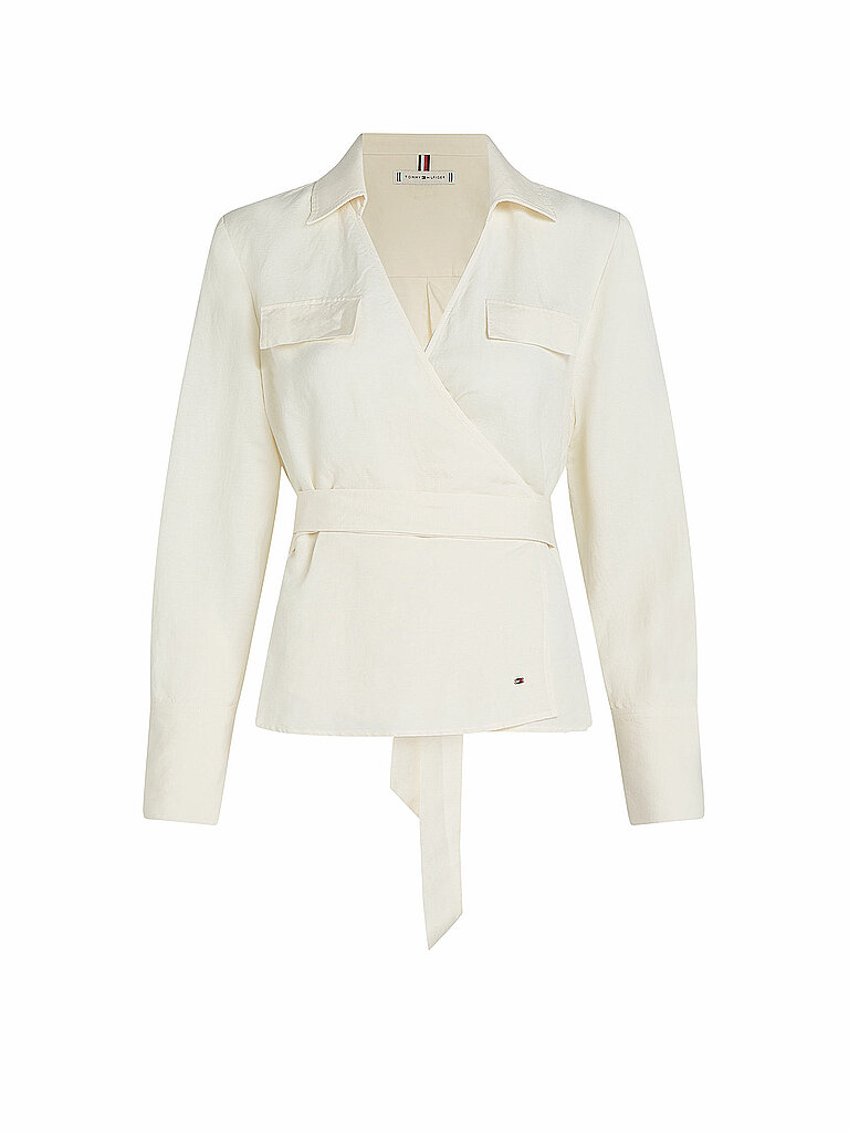 TOMMY HILFIGER Bluse creme | 34 von Tommy Hilfiger