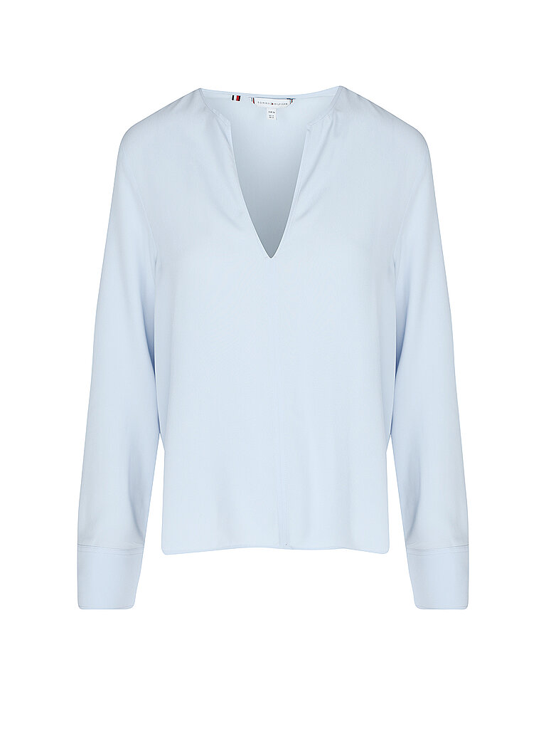 TOMMY HILFIGER Bluse hellblau | 34 von Tommy Hilfiger