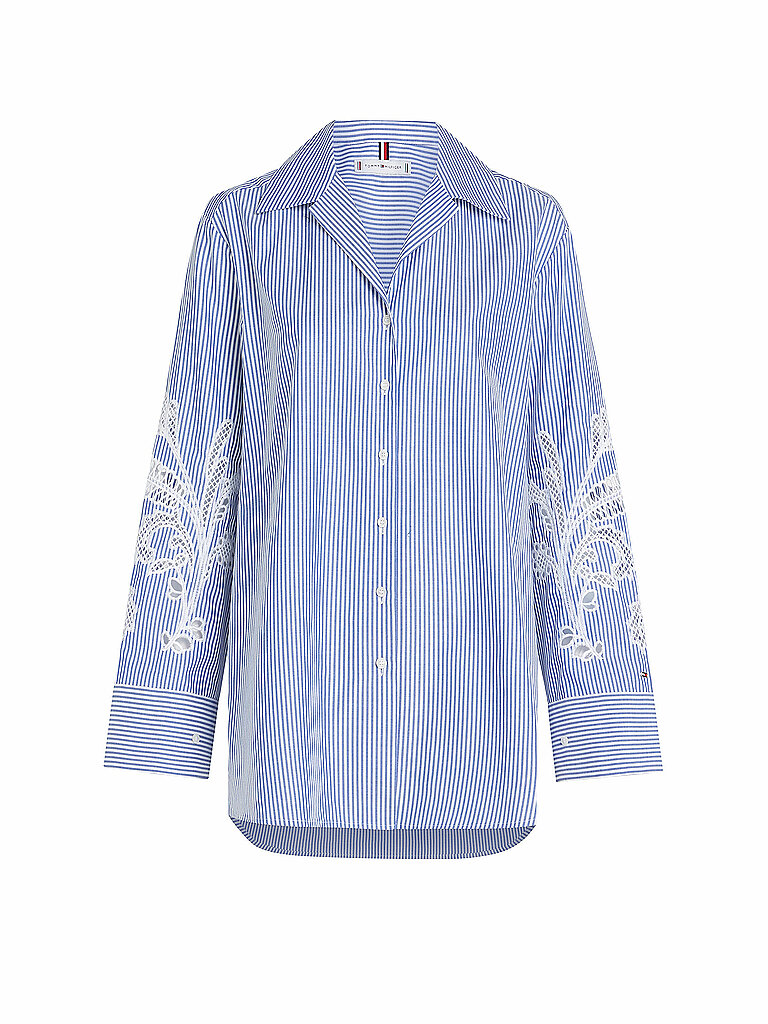 TOMMY HILFIGER Bluse hellblau | 40 von Tommy Hilfiger