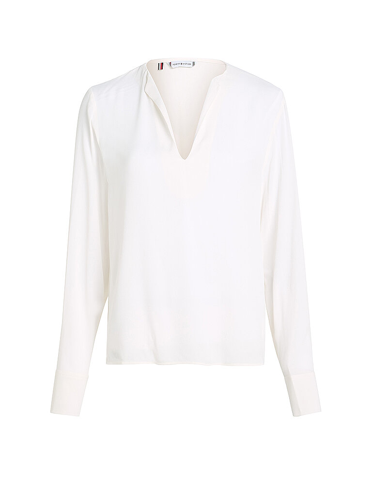 TOMMY HILFIGER Bluse weiss | 36 von Tommy Hilfiger