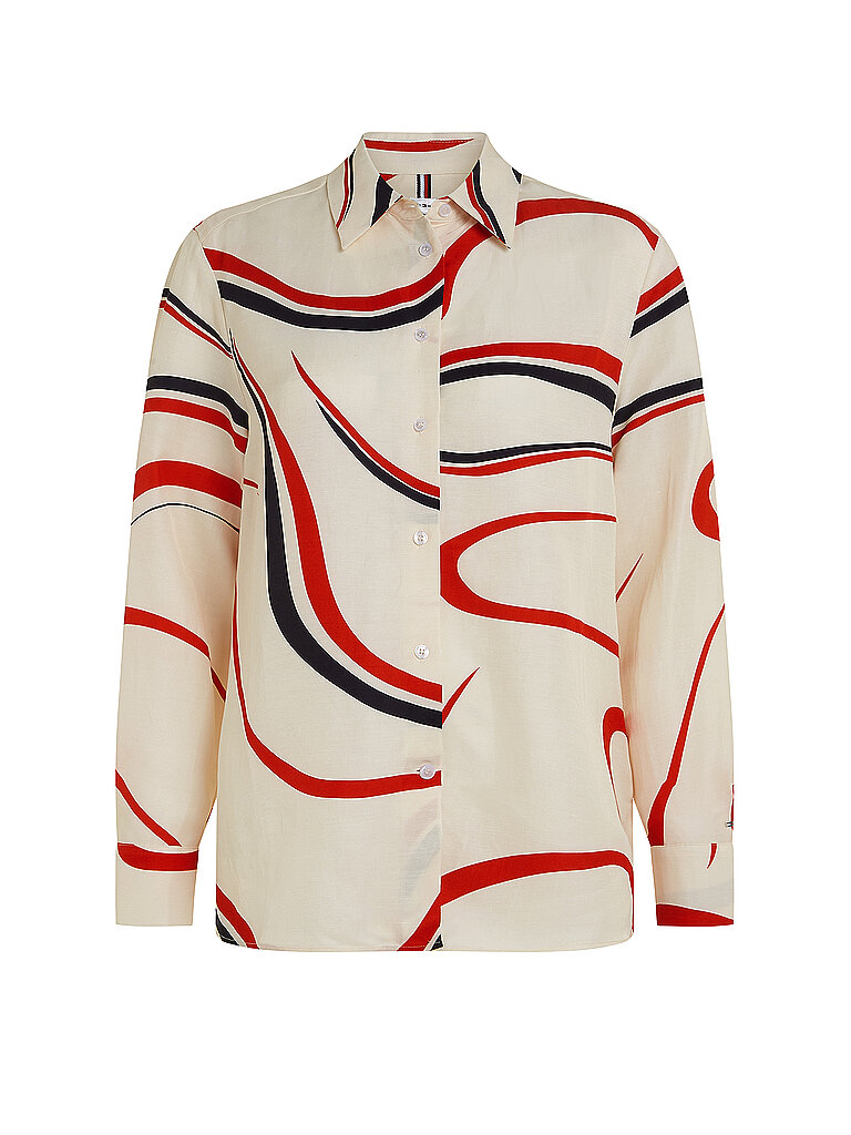 TOMMY HILFIGER Bluse weiss | 36 von Tommy Hilfiger