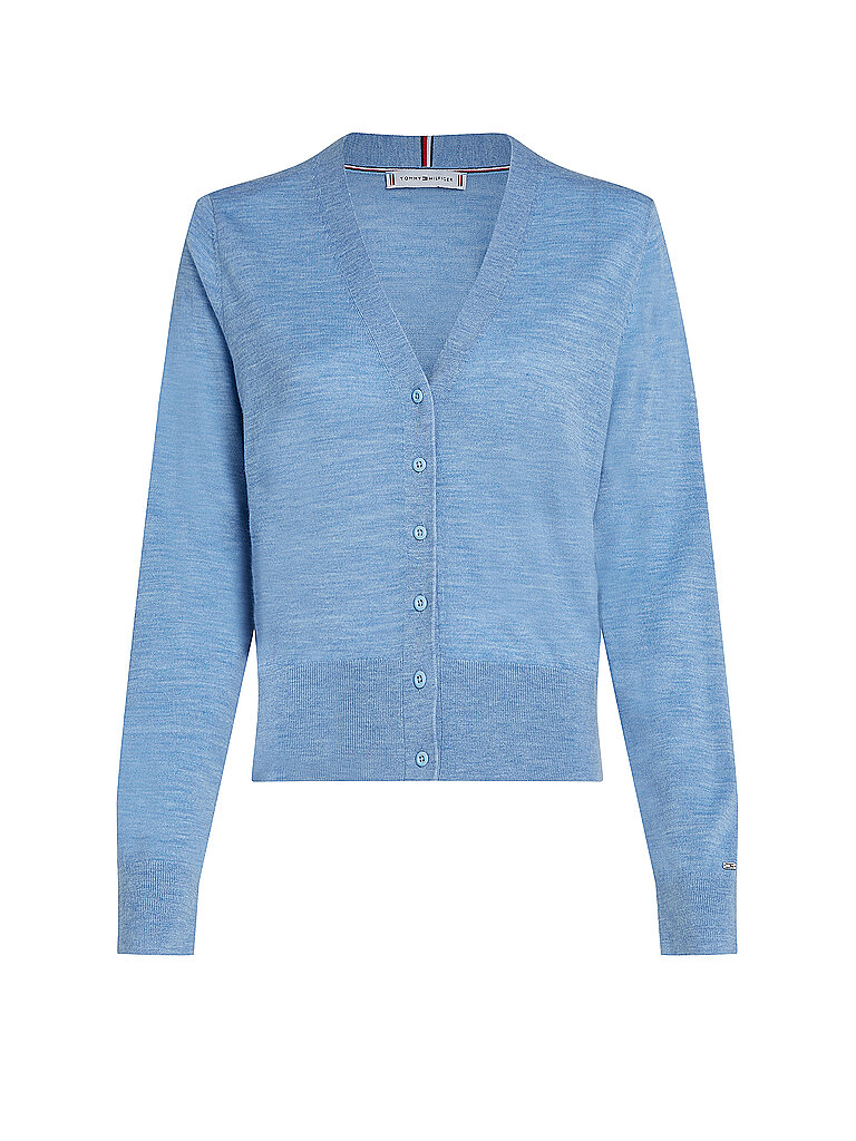 TOMMY HILFIGER Cardigan  blau | L von Tommy Hilfiger