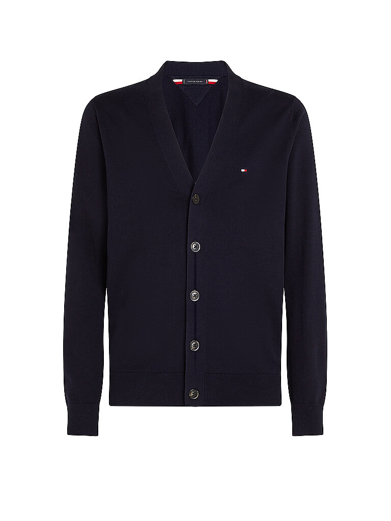 TOMMY HILFIGER Cardigan blau | M von Tommy Hilfiger