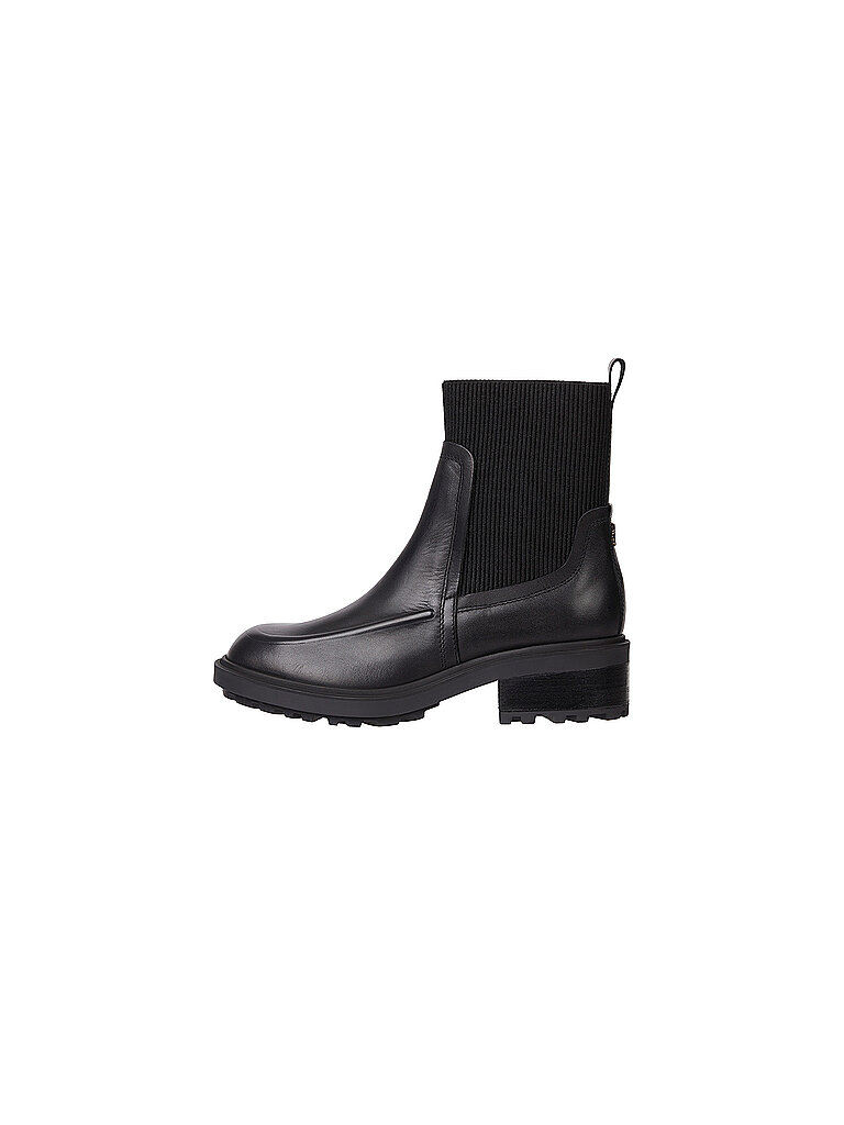 TOMMY HILFIGER Chelsea Boots schwarz | 40 von Tommy Hilfiger