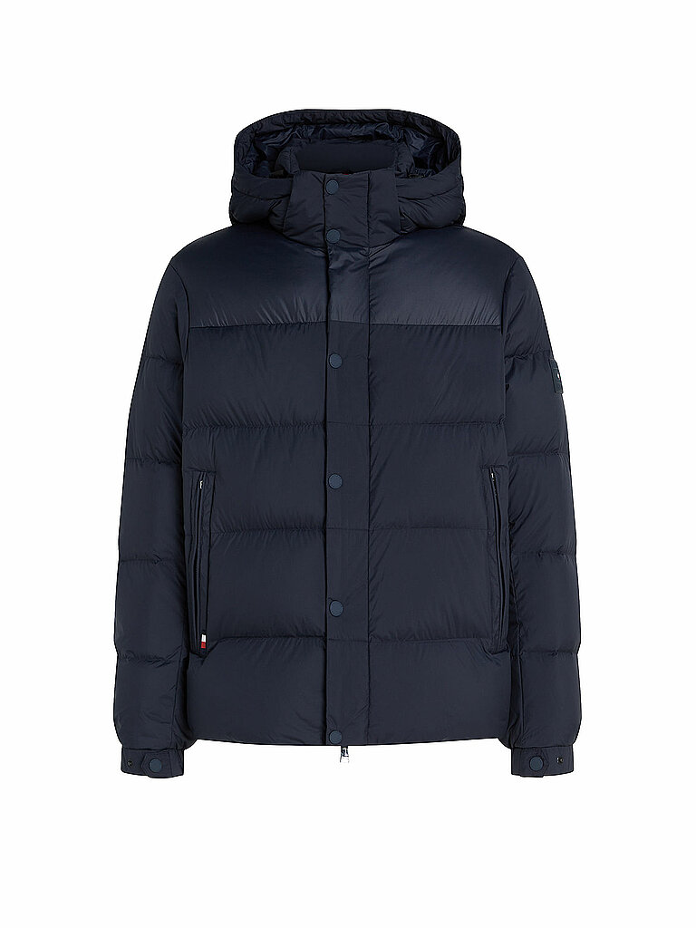 TOMMY HILFIGER Daunenjacke blau | L von Tommy Hilfiger