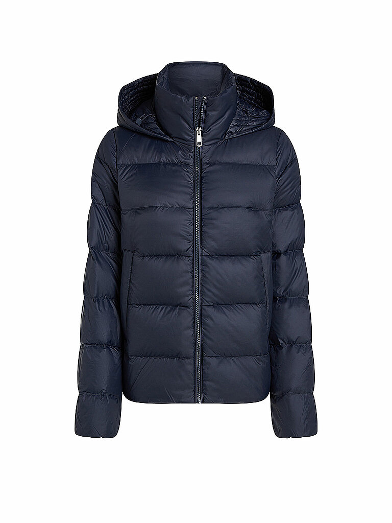 TOMMY HILFIGER Daunenjacke dunkelblau | L von Tommy Hilfiger