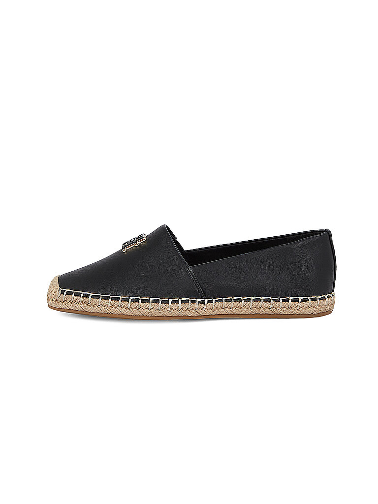 TOMMY HILFIGER Espadrilles TH LOGO schwarz | 36 von Tommy Hilfiger