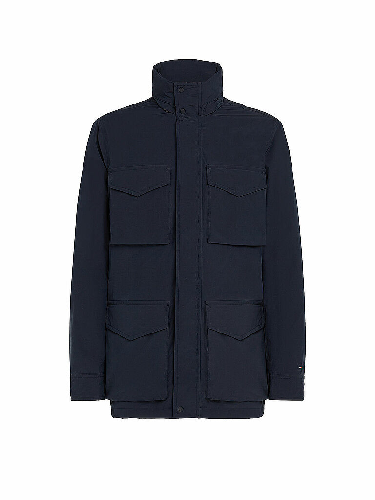 TOMMY HILFIGER Fieldjacket blau | L von Tommy Hilfiger