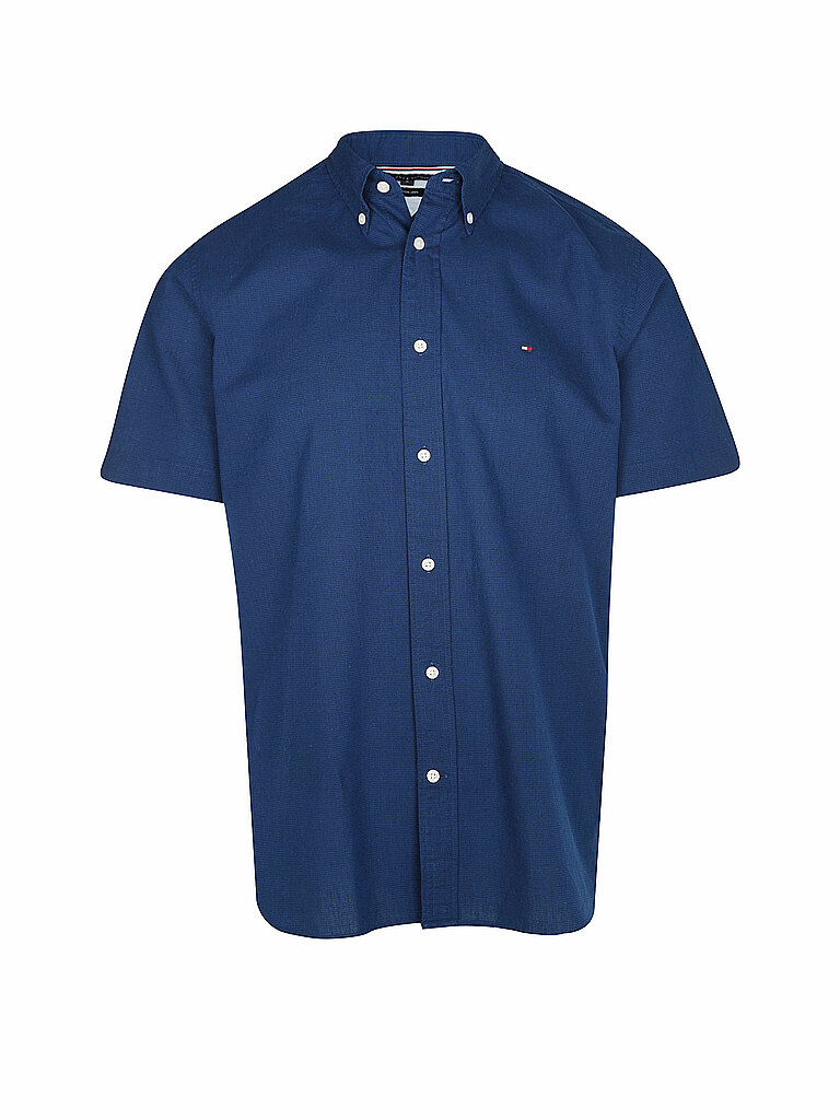 TOMMY HILFIGER Hemd Regular Fit  blau | S von Tommy Hilfiger