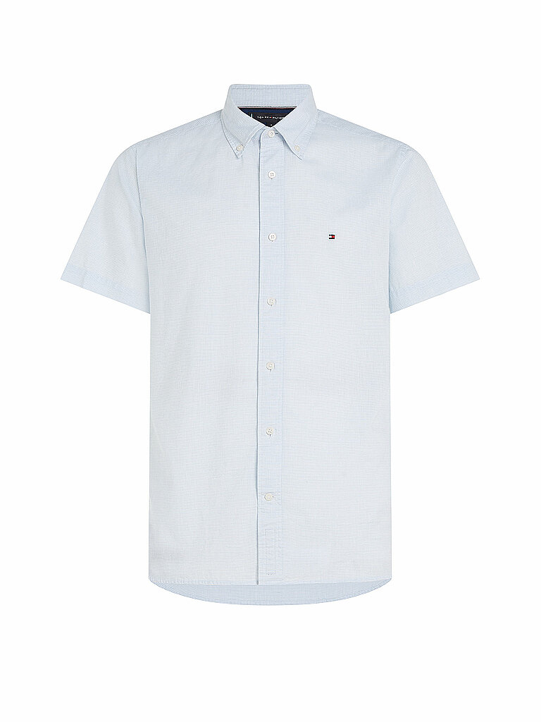 TOMMY HILFIGER Hemd Regular Fit  hellblau | S von Tommy Hilfiger