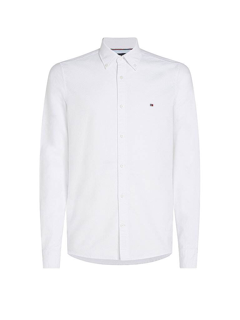 TOMMY HILFIGER Hemd Slim Fit weiss | XXXL von Tommy Hilfiger