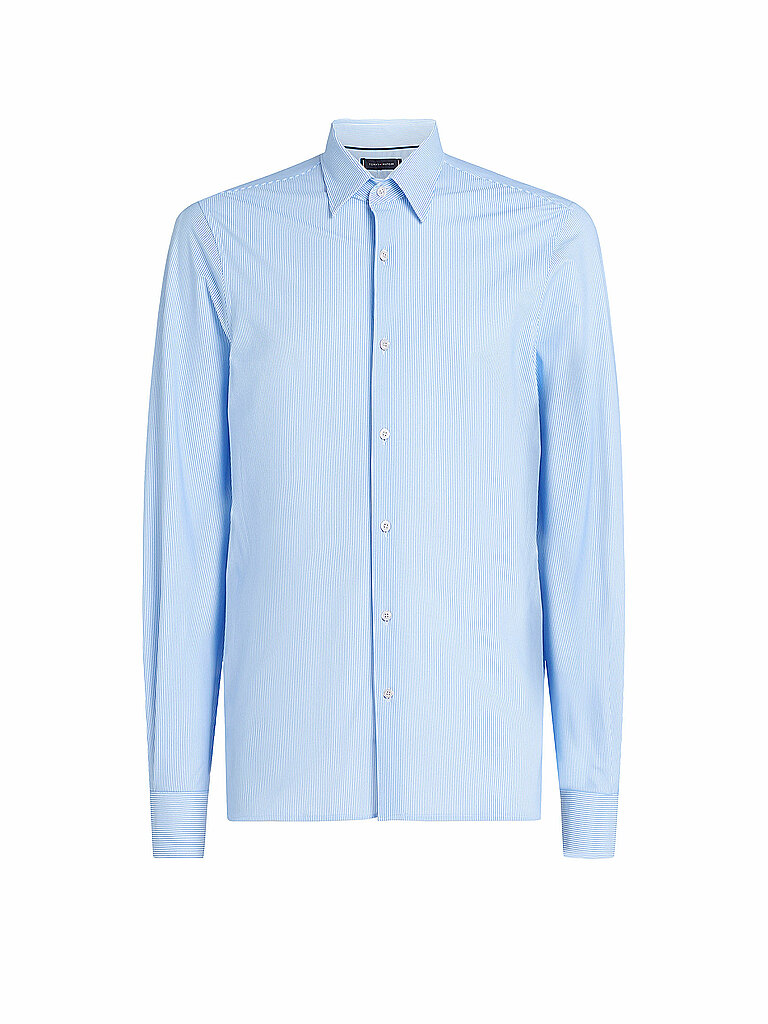 TOMMY HILFIGER Hemd blau | L von Tommy Hilfiger