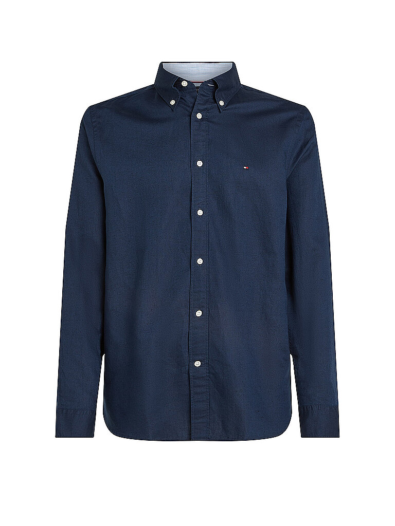 TOMMY HILFIGER Hemd  dunkelblau | L von Tommy Hilfiger