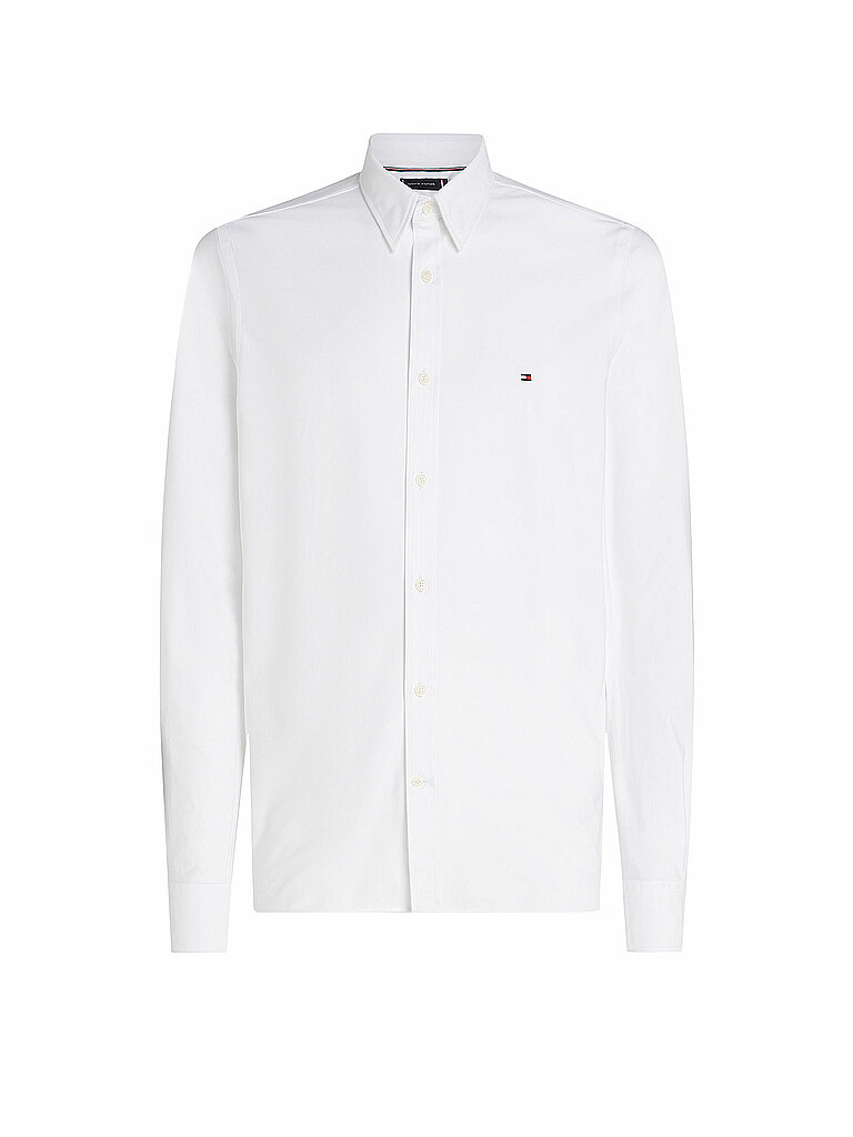 TOMMY HILFIGER Hemd weiss | L von Tommy Hilfiger