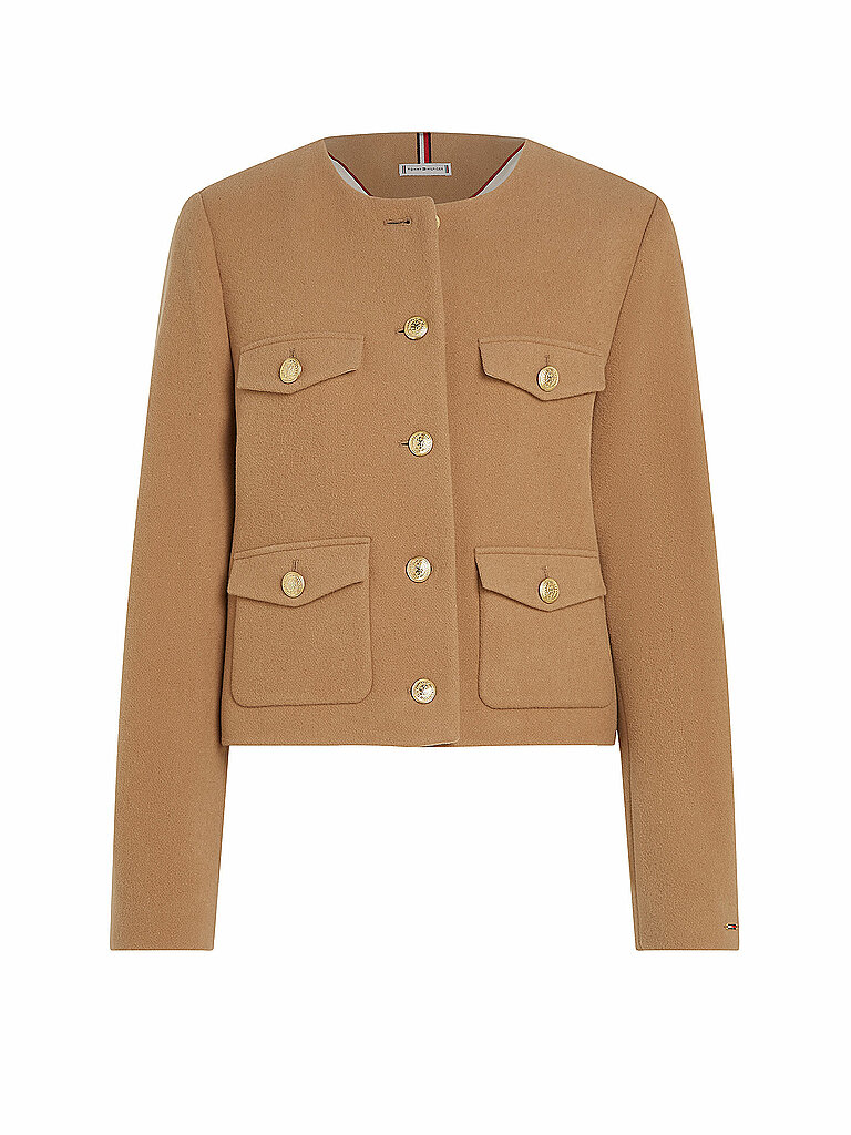 TOMMY HILFIGER Jacke camel | 34 von Tommy Hilfiger