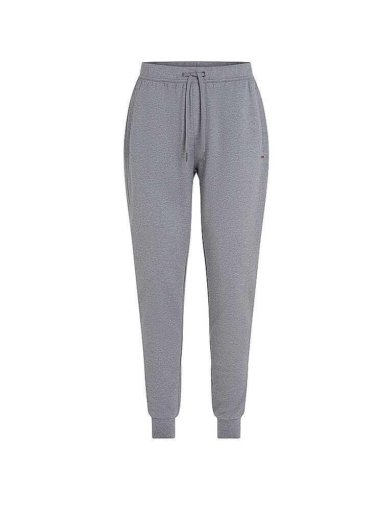 TOMMY HILFIGER Jogginghose ESSENTIAL grau | L von Tommy Hilfiger