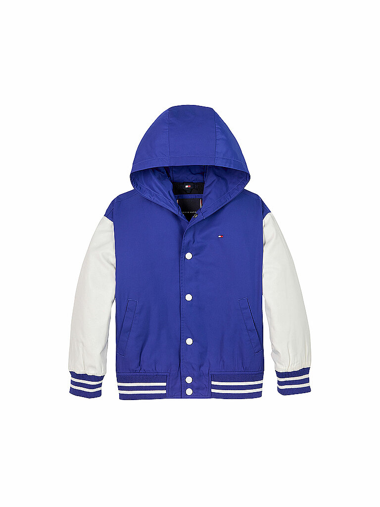 TOMMY HILFIGER Jungen Jacke  blau | 140 von Tommy Hilfiger