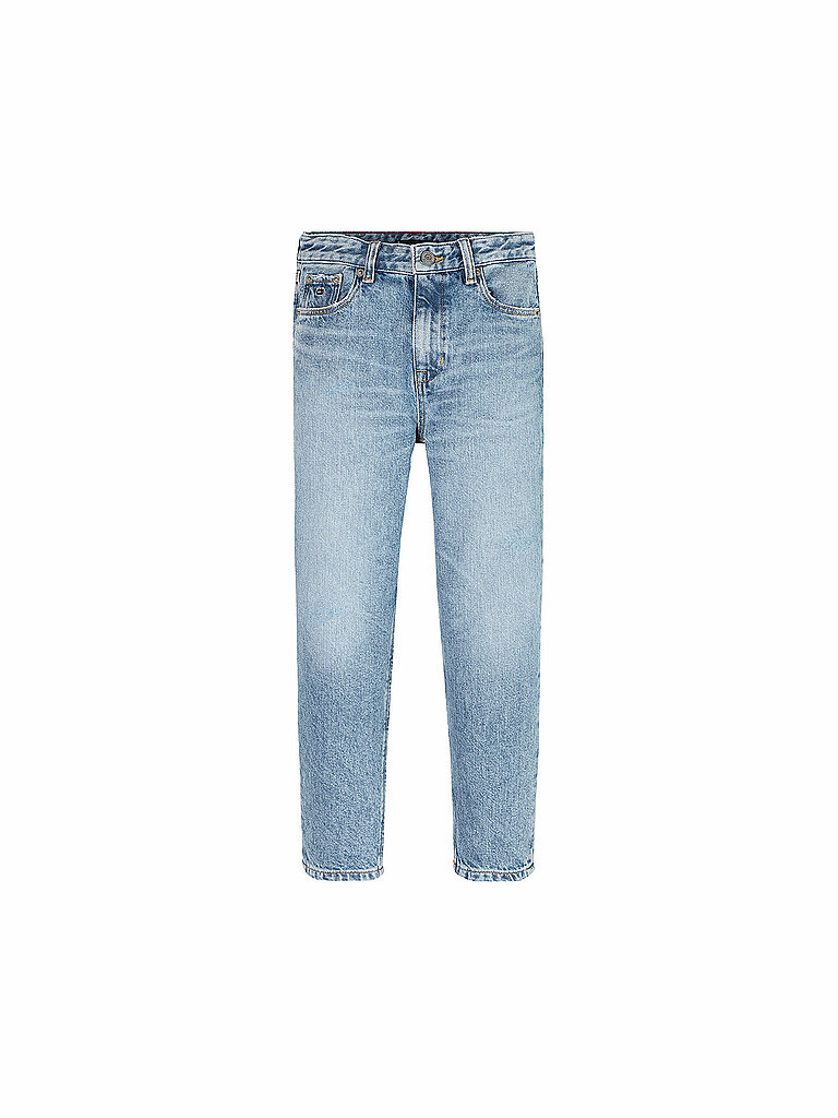 TOMMY HILFIGER Jungen Jeans Barrel Fit hellblau | 140 von Tommy Hilfiger