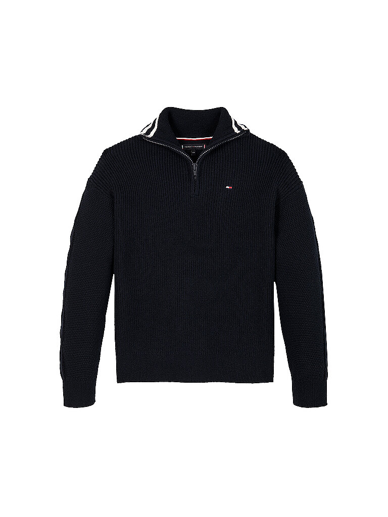 TOMMY HILFIGER Jungen Pullover  dunkelblau | 152 von Tommy Hilfiger