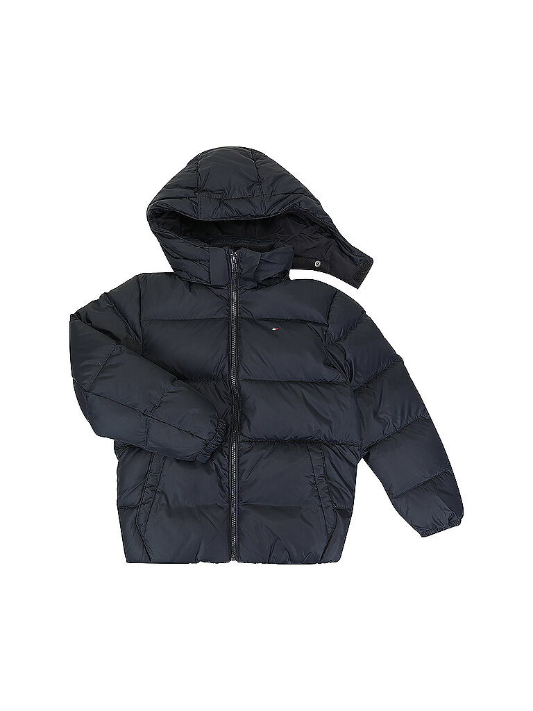 TOMMY HILFIGER Jungen Steppjacke ESSENTIAL dunkelblau | 140 von Tommy Hilfiger