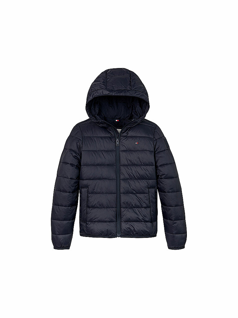 TOMMY HILFIGER Jungen Steppjacke dunkelblau | 104 von Tommy Hilfiger