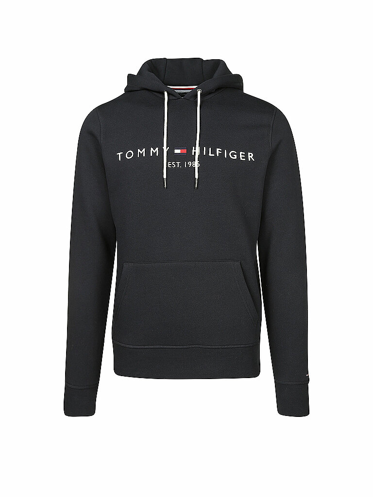 TOMMY HILFIGER Kapuzensweater - Hoodie  blau | L von Tommy Hilfiger