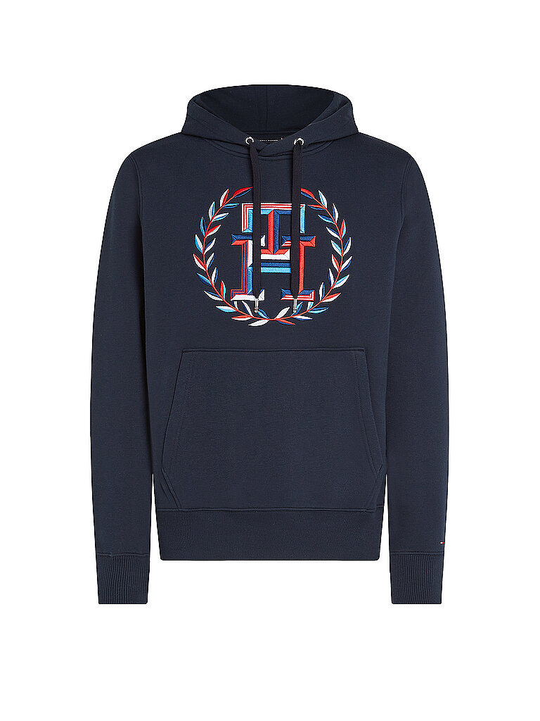 TOMMY HILFIGER Kapuzensweater - Hoodie  blau | M von Tommy Hilfiger