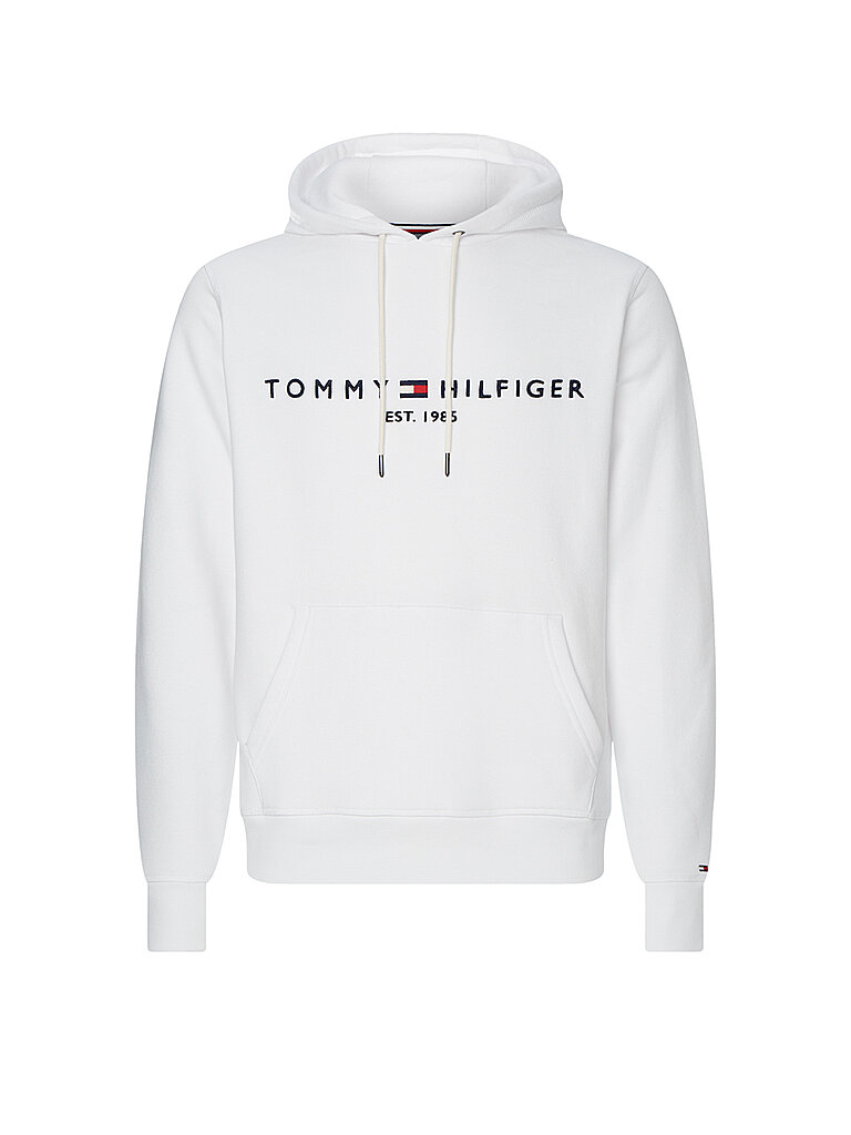 TOMMY HILFIGER Kapuzensweater - Hoodie weiss | S von Tommy Hilfiger