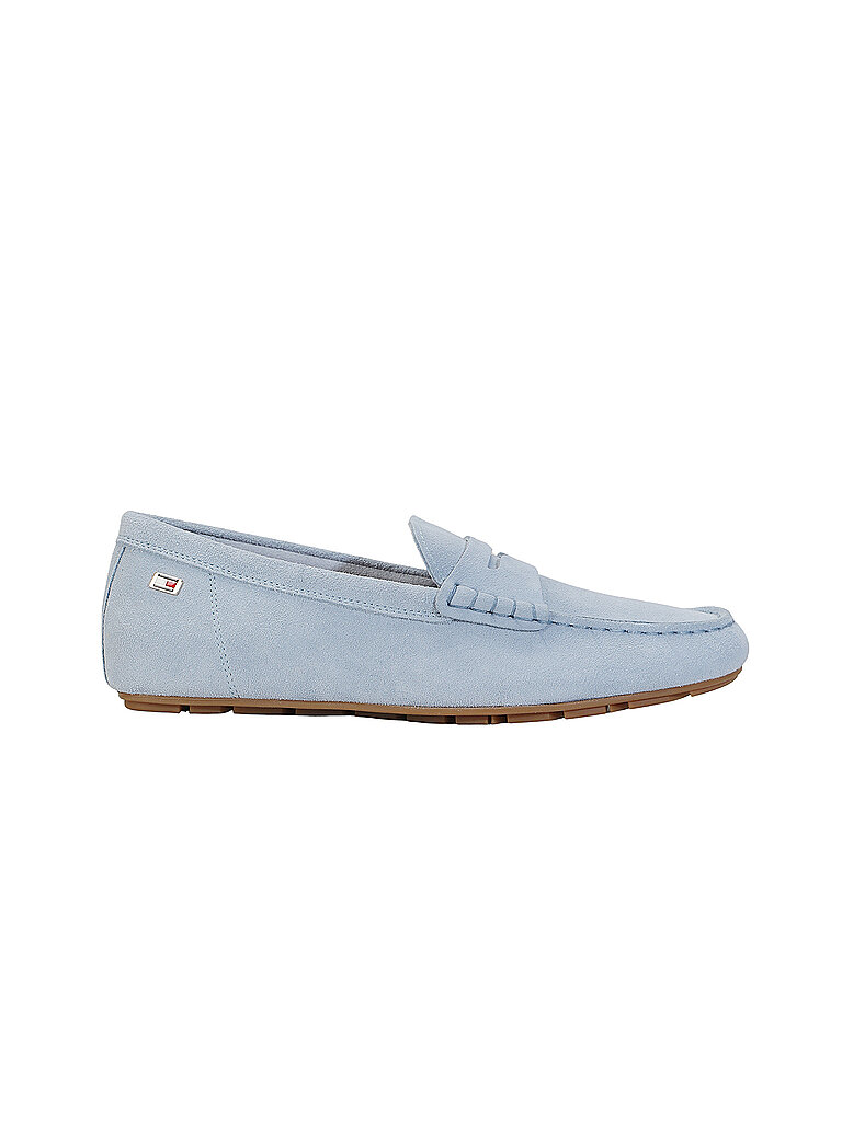 TOMMY HILFIGER Loafer hellblau | 39 von Tommy Hilfiger