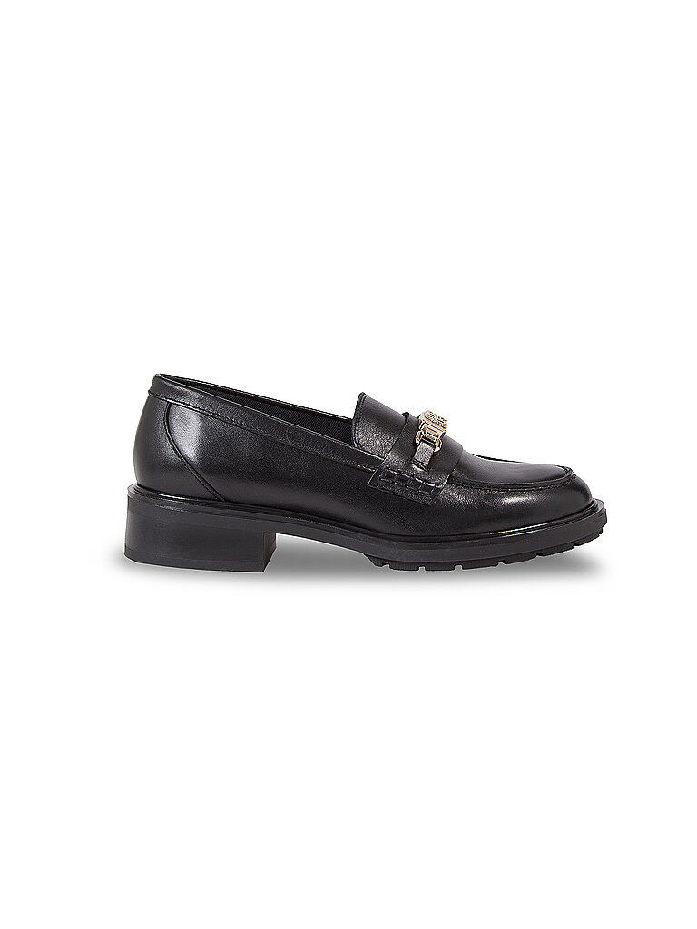 TOMMY HILFIGER Loafer schwarz | 36 von Tommy Hilfiger