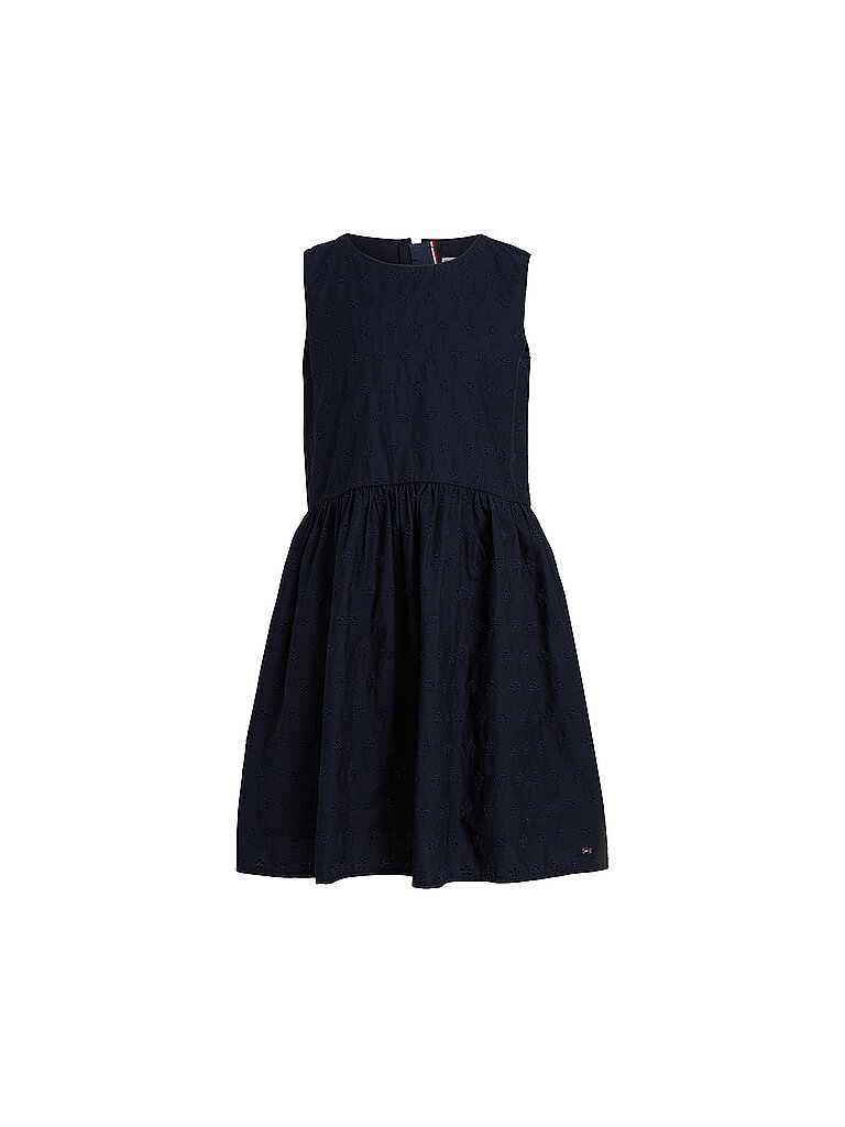 TOMMY HILFIGER Mädchen Kleid dunkelblau | 164 von Tommy Hilfiger