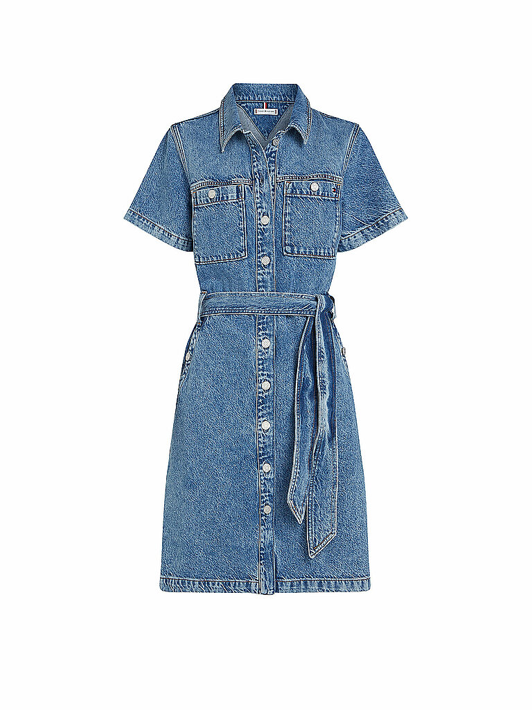 TOMMY HILFIGER Minikleid blau | 38 von Tommy Hilfiger