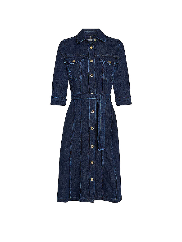 TOMMY HILFIGER Minikleid  dunkelblau | 36 von Tommy Hilfiger