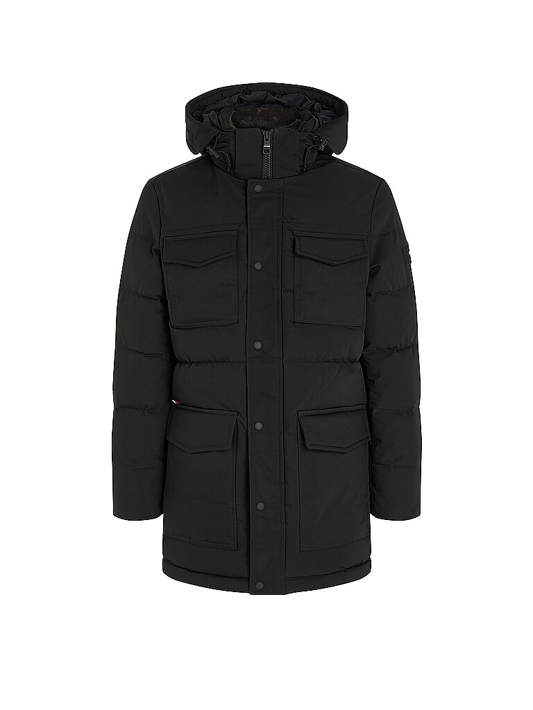 TOMMY HILFIGER Parka schwarz | XXL von Tommy Hilfiger