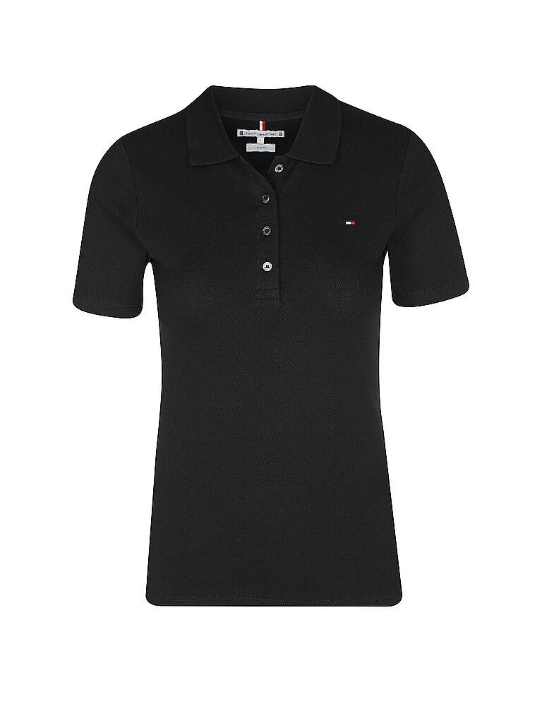 TOMMY HILFIGER Poloshirt 1985 schwarz | L von Tommy Hilfiger