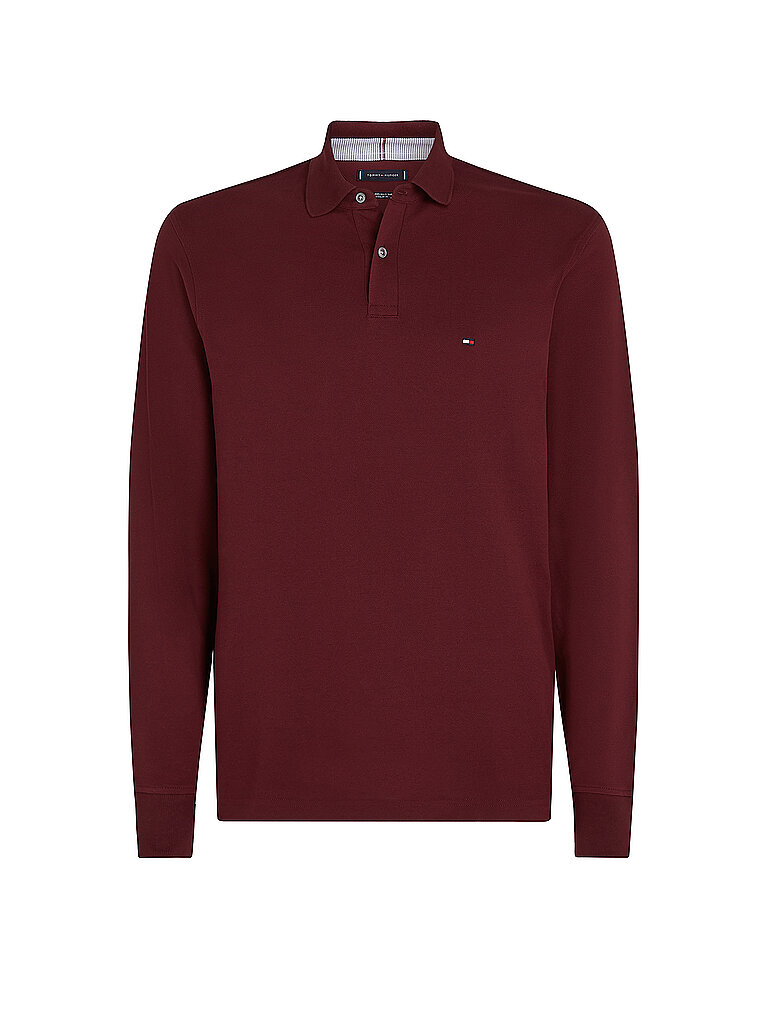 TOMMY HILFIGER Poloshirt Regular Fit 1985 rot | L von Tommy Hilfiger