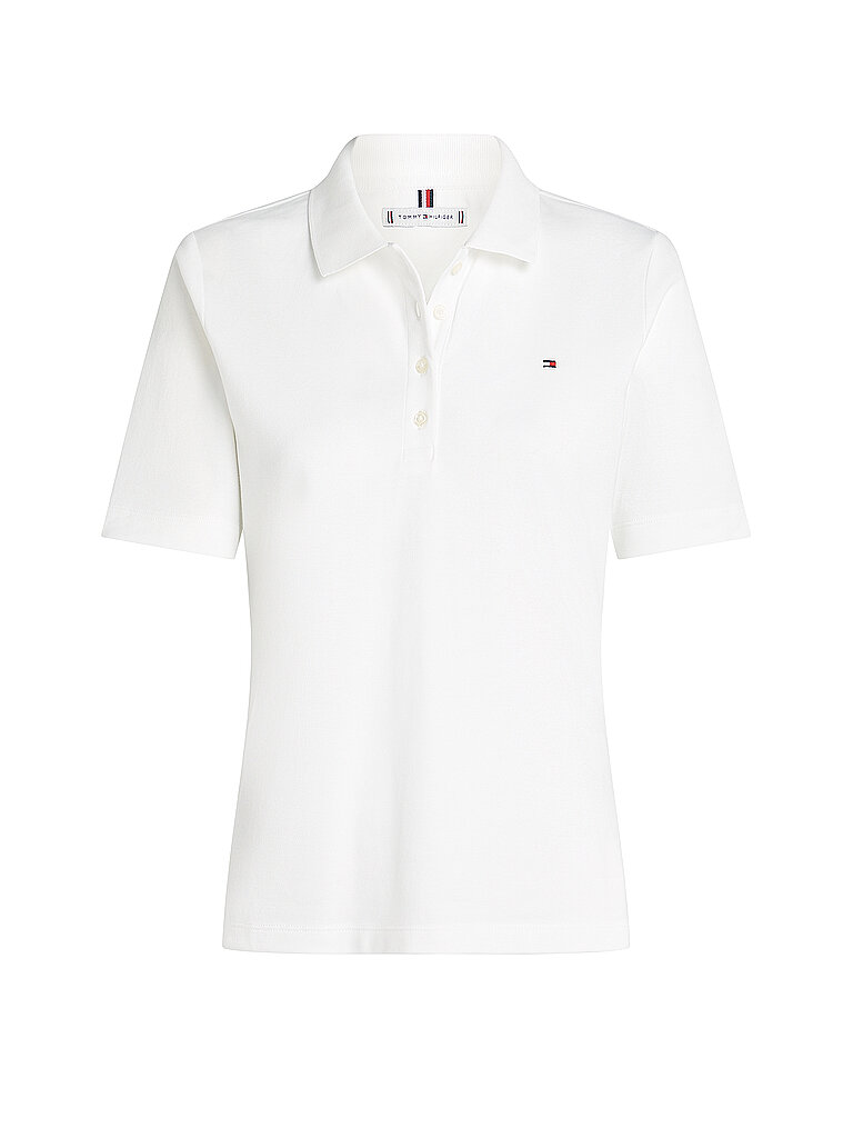 TOMMY HILFIGER Poloshirt Regular Fit 1985 weiss | XL von Tommy Hilfiger