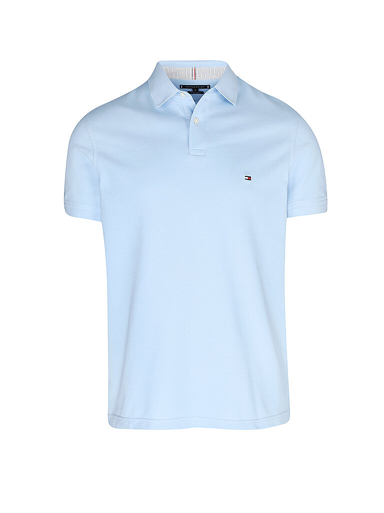 TOMMY HILFIGER Poloshirt Regular Fit hellblau | XXL von Tommy Hilfiger