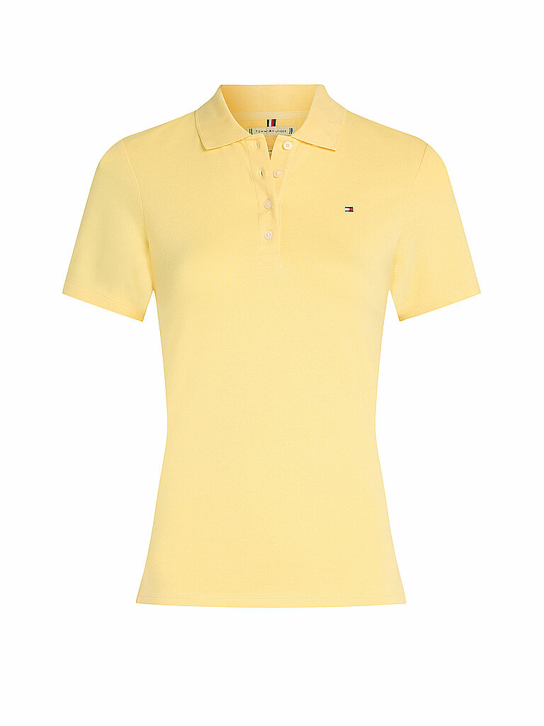 TOMMY HILFIGER Poloshirt Slim Fit 1985 gelb | XL von Tommy Hilfiger