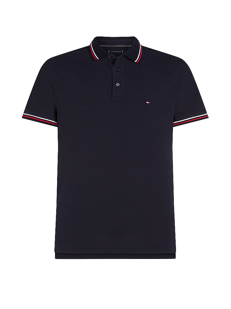 TOMMY HILFIGER Poloshirt Slim Fit blau | XXL TOMMY HILFIGER Poloshirt Slim Fit blau | XXL von Tommy Hilfiger