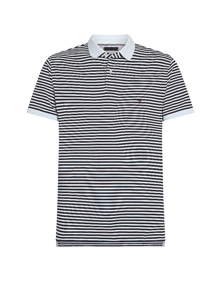 TOMMY HILFIGER Poloshirt Slim Fit hellblau | S TOMMY HILFIGER Poloshirt Slim Fit hellblau | S von Tommy Hilfiger