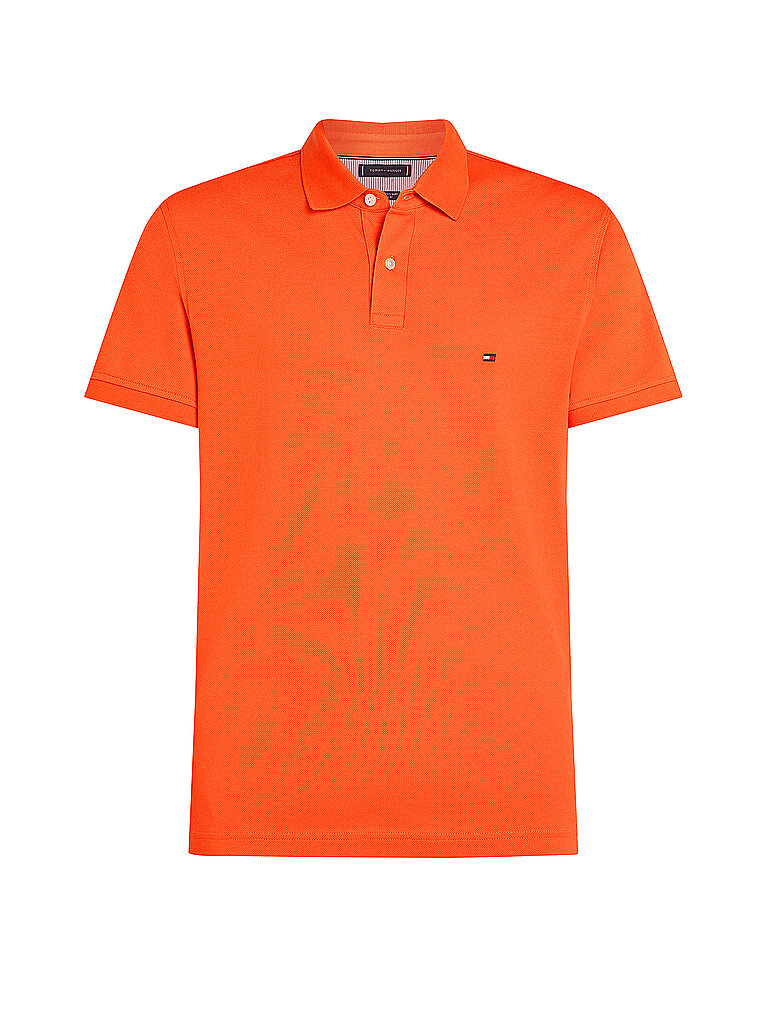 TOMMY HILFIGER Poloshirt Slim Fit orange | L von Tommy Hilfiger