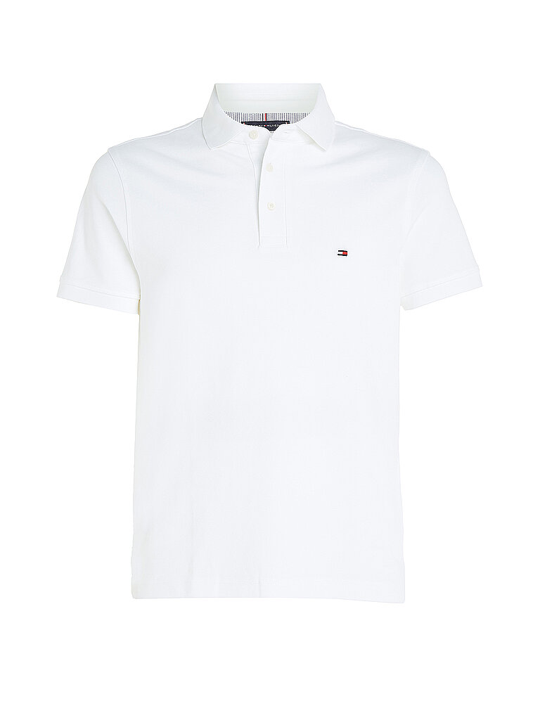 TOMMY HILFIGER Poloshirt Slim Fit weiss | XXL von Tommy Hilfiger