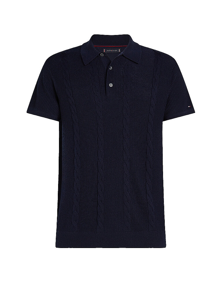 TOMMY HILFIGER Poloshirt blau | S von Tommy Hilfiger