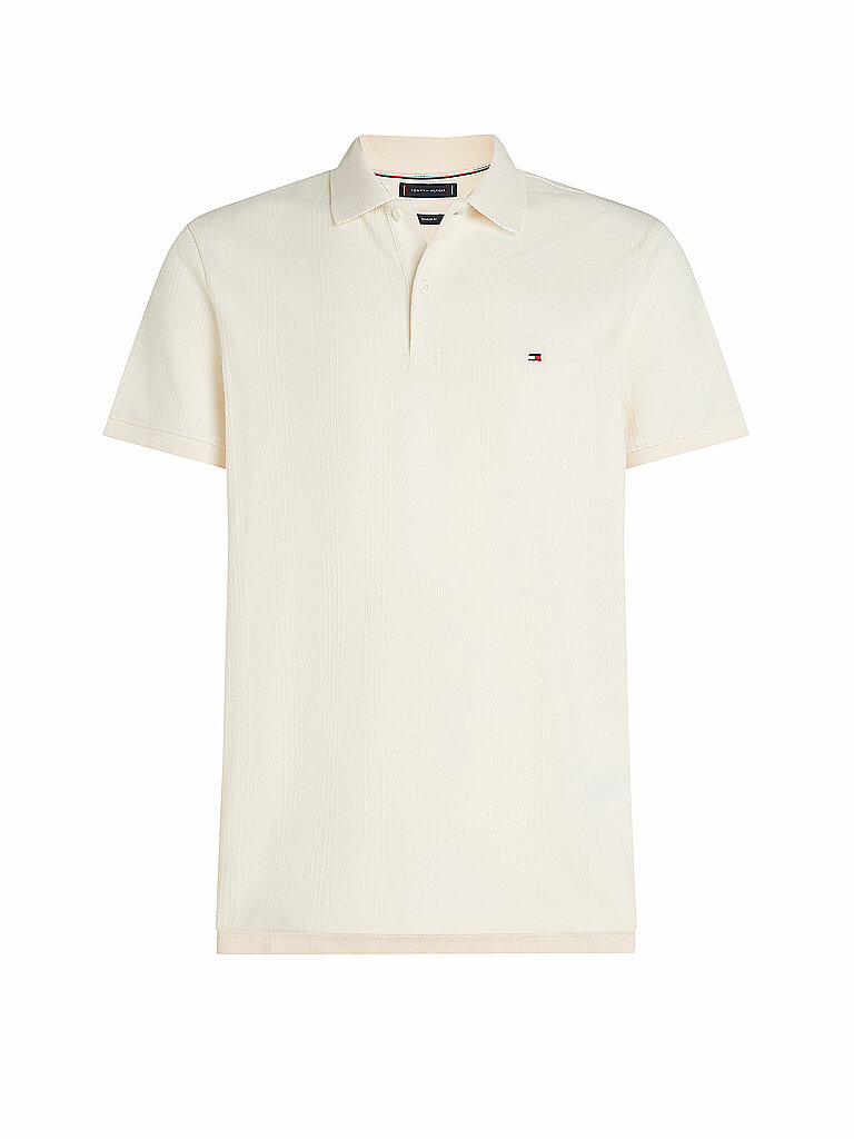 TOMMY HILFIGER Poloshirt creme | L von Tommy Hilfiger