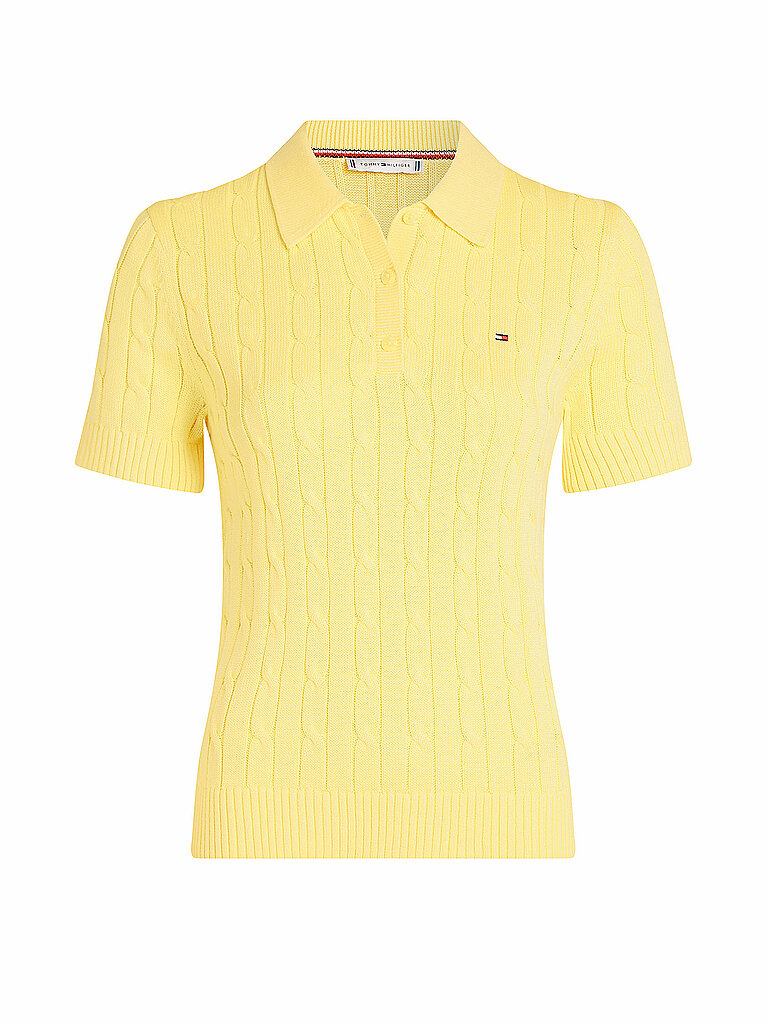 TOMMY HILFIGER Poloshirt gelb | XS von Tommy Hilfiger