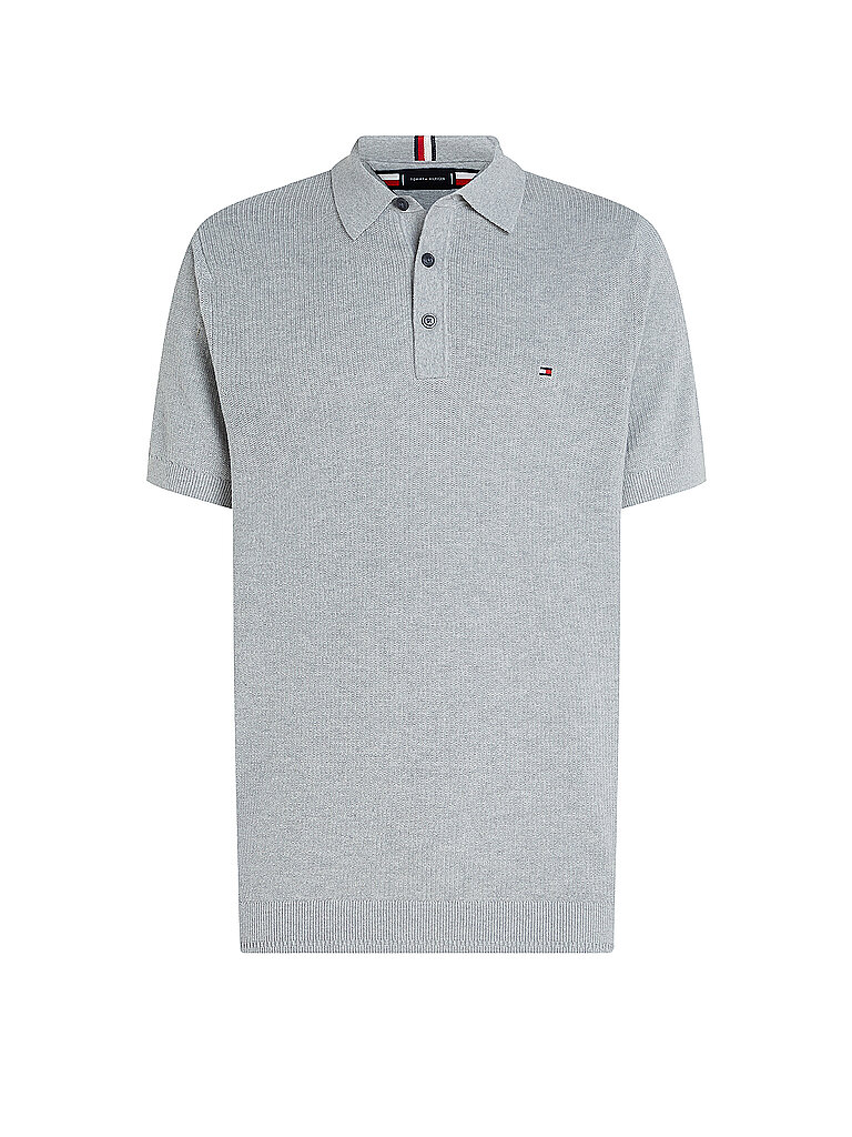 TOMMY HILFIGER Poloshirt hellgrau | XXXL von Tommy Hilfiger