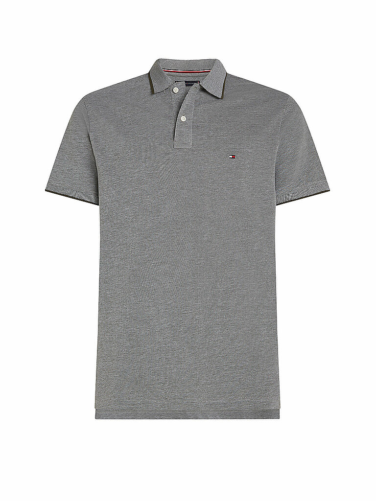 TOMMY HILFIGER Poloshirt olive | L von Tommy Hilfiger