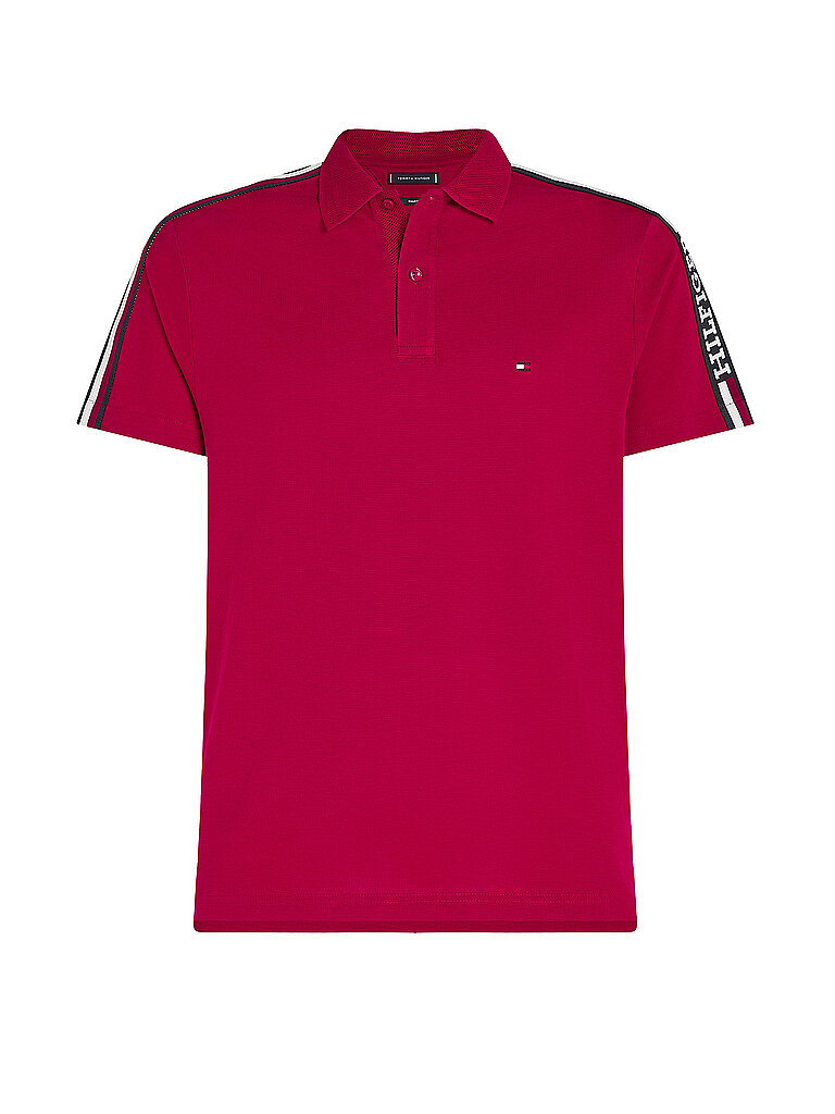 TOMMY HILFIGER Poloshirt rot | L von Tommy Hilfiger