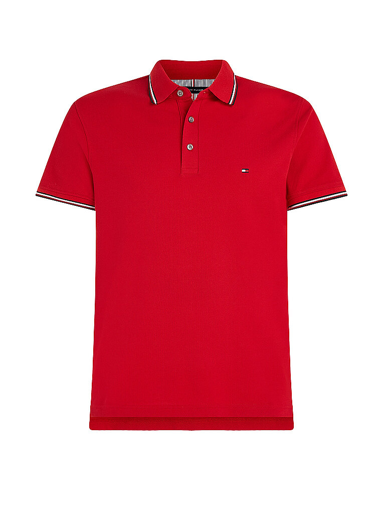 TOMMY HILFIGER Poloshirt rot | S von Tommy Hilfiger